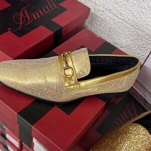 Amalfi Gold Loafers